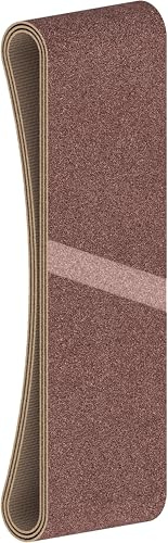 Bosch 3x PRO Paint on Wood and Hardwood X440 Schleifband für Schleifer (für Farbe auf Holz, Hartholz, 75 x 508 mm, Körnung 120, Professional Zubehör Bandschleifer)