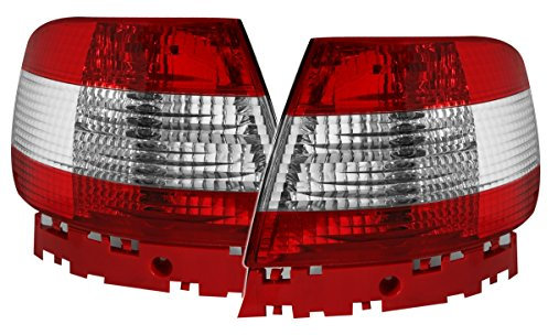 AD Tuning 960068 Rückleuchten Set (2-teilig), Klarglas Rot Weiß