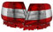 AD Tuning 960068 Rückleuchten Set (2-teilig), Klarglas Rot Weiß