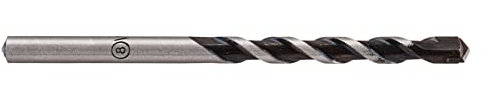 wolfcraft Betonbohrer „Professional“ HM-bestückt, Ø 8 mm I 7778010 I Für Bohrungen in Beton, Kunst- und Naturstein