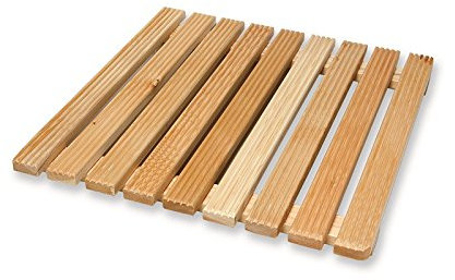 acquastilla 116887 Plataforma cuadrado de madera para ducha