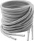 Lacestar Round Boots Shoelace, 4mm Diameter Outdoor Work & Hiking Boots Shoe Laces, Premium Round Shoelaces for Trainers Shoes (Grey 120cm)