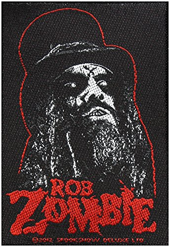 ROB ZOMBIE Aufnäher PORTRAIT Patch 7 x 10 cm Hard Rock Heavy Metal