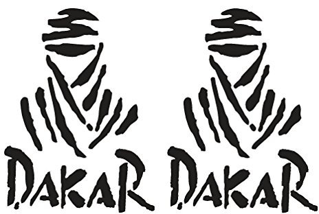 Sardegna Services Adesivi Dakar Stickers Dakar - 25 CM Moto Ducati Monster -