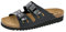 Lico Femme Bioline Lady Chaussures, Noir Schwarz Silber Schwarz Silber, 40 EU