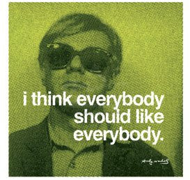 Warhol, Andy - I think everybody should like - Kunstdruck Artprint - Grösse 28x35,5 cm