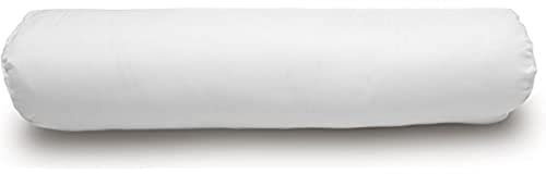 Soleil d'Ocre INTEMPOREL Traversin Anti-Acariens 90x38cm, Coton, Blanc, 90 cm