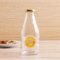 Kilner 1 Pint Milk Bottles 20oz - Set of 9 - Vintage School Style Glass Milk Bottle for Retro Drinks
