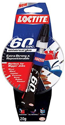 Hnk Loc 60sec Univrsal Gl Size .6z Henkel Locitite 60 Second Universal Glue .6z
