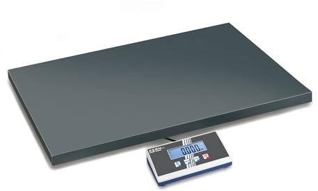 KERN Paketwaage EOE 150K50XL (Wägebereich max. 150 kg, Ablesbarkeit 50 g, Reproduzierbarkeit 50 g, Linearität 100 g, Wägeplatte 950x500x58 mm)