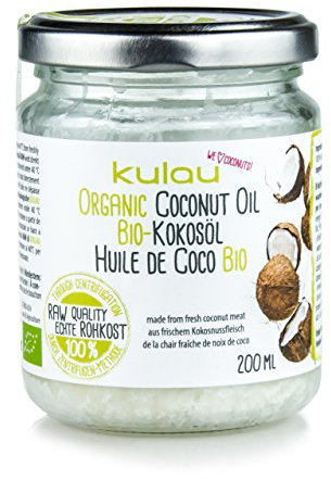 KULAU Bio-Kokosöl RAW 200 ml Rohkostqualität