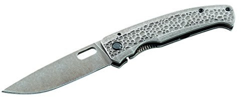 Herbertz TOP-Collection Messer Einhandmesser Stonewashed-Optik Länge geöffnet: 20.5cm, Grau, M