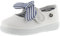 victoria Ballerine Unisex Ojalá Tela & Strappo & Fiocco A Righe 105110 per Bambini Blanco 21