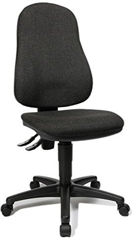 Topstar Point 60, Bürostuhl, Schreibtischstuhl, Stoff, anthrazit