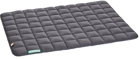 Doctor Bark 103401200 Hundedecke, Circa 100 x 80 cm, L, grau
