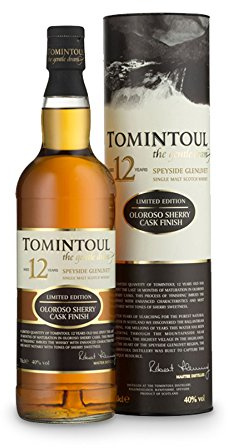 Tomintoul 12 Jahre Oloroso Cask Finish 0,7 Liter