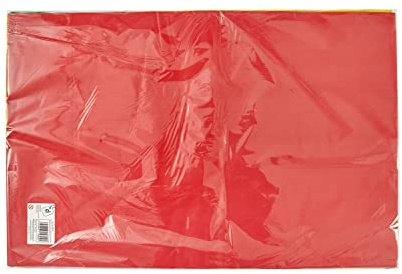 Scola Tissue Paper, 10 Colors, 480 Sheets, 50 x 76 cm, Craft, Decorative Paper, Ideal for Hobbyists and Professional Crafters, Adults and Kids