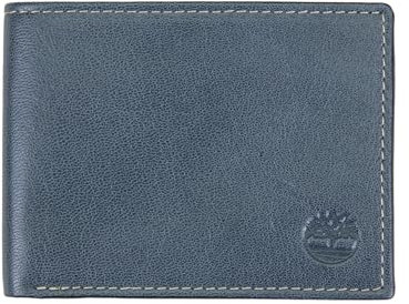 Timberland Herren Blix Leather Passcase Reisezubehör-zweifach gefaltetes Portemonnaie, Navy (Fine Break), Einheitsgröße