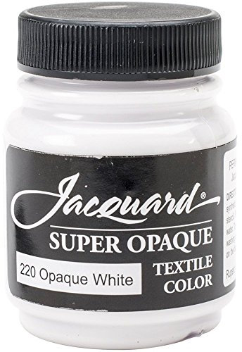 Jacquard textil Paint 2.25 Oz blanco opaco