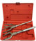 3 x Force Fourche de montage Fourchette Fourchette à tronçonner pour l'articulation, Embout de biellette et rotule de suspension ouverture 17 24 29 mm (mixtes réparation outils)