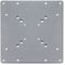 Brateck - Piastra adattatore per supporto Vesa, colore: Argento