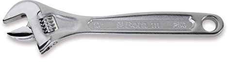 BETA CHIAVI A RULLINO CROMATE ROTAZ DX 6 150, Black/Orange, 150 mm