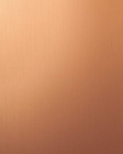 Wallface Wandpaneel selbstklebend Metalloptik 12432-SA Copper brushed AR - glatte Wandverkleidung gebürstet kupfer 2,6 m²