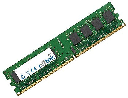 OFFTEK 1GB Replacement Memory RAM Upgrade for Microstar (MSI) RC410M2-F (DDR2-5300 - Non-ECC) Motherboard Memory
