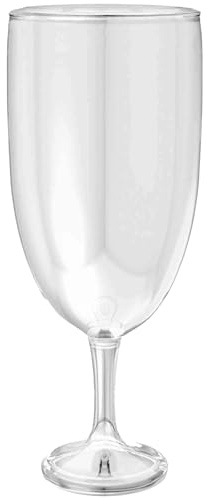 Amscan 31,7 cm Alto Tarro de plástico Redondo, Transparente