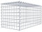 GABIONA Cesta para piedra (rectangular, malla de 5 x 5 cm, profundidad de 40 cm, cesta de cultivo tipo 3, cierre de espiral, galvanizada (80 x 40 x 40 cm)