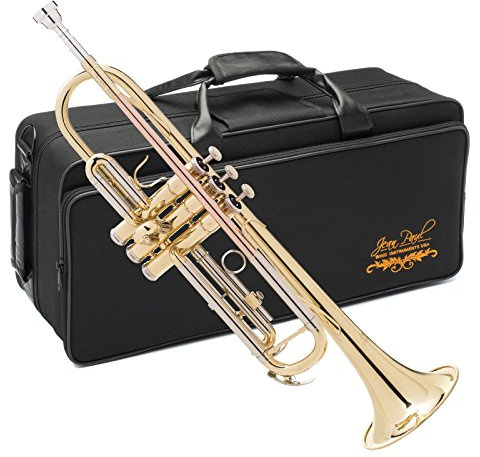 Jean Paul TR-430 Intermediate Bb Trumpet - Brass Lacquered with Rose Brass Leadpipe