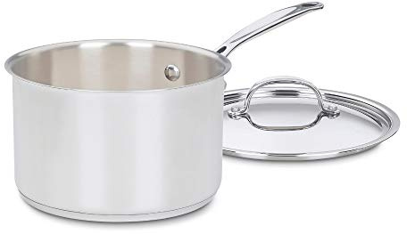 Cuisinart 7194–20 de Chef Classique Inoxydable 4-Quart Casserole avec Couvercle
