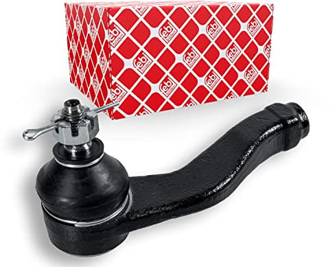 febi bilstein 41374 Spurstangenendstück mit Kronenmutter und Splint, 1 Stück
