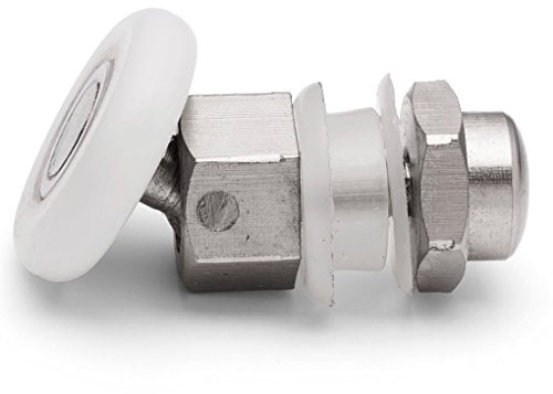 Shower Part Dusche Teil 4 x Drehgelenk Single Dusche Tür Rollen 25 mm Durchmesser L014