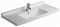 Duravit Starck 3 Möbelwaschtisch 105 cm Breite weiß | mit 1 Hahnloch | mit Überlaufschutz | Wandwaschtische aus Sanitärkeramik | Waschbecken mit Befestigungsmateriale zur Wandmontage
