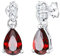 Elli Ohrringe Damen Tropfen mit Zirkonia Kristalle Glamour Elegant in 925 Sterling Silber