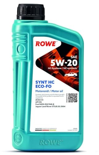 ROWE HIGHTEC SYNT HC ECO-FO SAE 5W-20, 1 Liter