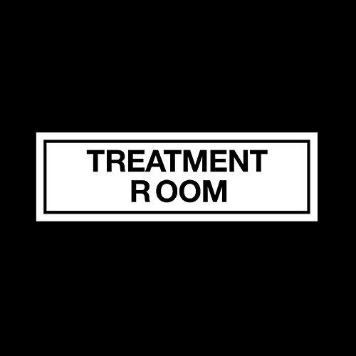 Treatment Room Plastic Door Sign with double sided fixing tape