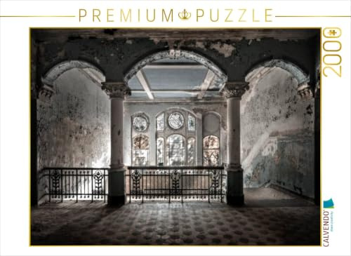 CALVENDO Puzzle Beelitz - Eingangshalle der Heilstätte in Deutschland 2000 Teile Puzzle quer | Lege-Größe cm Foto-Puzzle für glückliche Stunden | Ein Motiv aus dem Kalender Lost Places · vergessene Orte vergessener… · 2000 Teile · Lege-Größe 90 × 67 cm · CALVENDO Puzzle