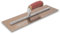 Marshalltown DuraFlex Glättkelle mit DuraSoft Griff, aus Goldstahl, hevorragende Kelle für Verputzer und Trockenbauer, Maße der Kelle: 406x127 mm