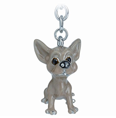 Little Paws Porte-clés Chihuahua Crème Taille Unique