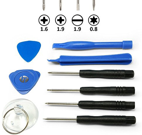Incutex Werkzeugset Reparaturset für iPhone, Computer, Laptop, PC, Kamera, Telefon, MacBook, Handy, PS4, Xbox, Uhr, Brille, Ringreparatur