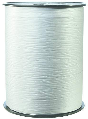 Clairefontaine 601576C Spule Geschenkband matt (250 m x 10 mm, ideal für Bastelprojekte und Geschenke) 1 Stück silber