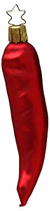 Inge-glas Weihnachts-Hänger rote Peperoni