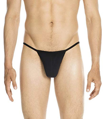 HOM Homme Plume G String - Noir, 34