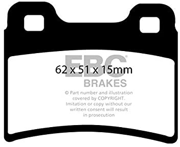 EBC Brakes DP953 Blackstuff Brake Pads