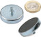 5 x Ferrite Pot Magnet Ø 32,0 x 7,0 mm with External Thread Stud M6 x 12 - holds 8 kg - 5 pieces - Ceramic Magnets in Steel Pot with threaded Pin