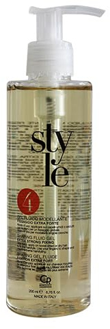 Style Gel Fluido Modellante Extra Forte, 200ml | Gel Fluido Professionale per Pettinature Estreme e Strutturate con Fissaggio Duraturo e Forte
