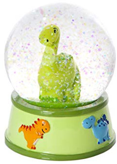 Kleine Dinosaurier Schneekugel für Jungen