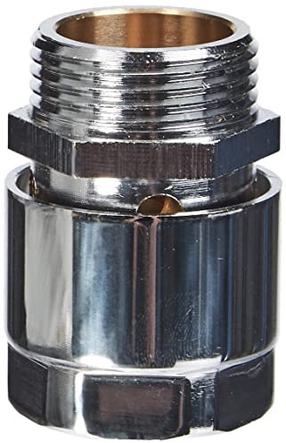 Cornat TEC306302 Durchlauf Rohrbelüfter 3/4 Zoll, chrom